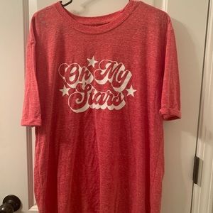 Royce Brand Men’s 2XL T Shirt Red Oh My Stars